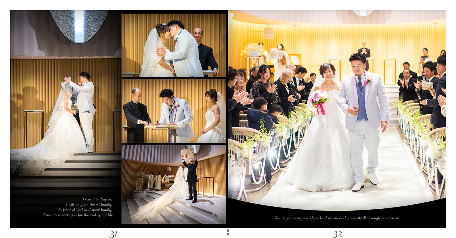 31～32ページ ノートルダム横浜みなとみらい 結婚アルバム