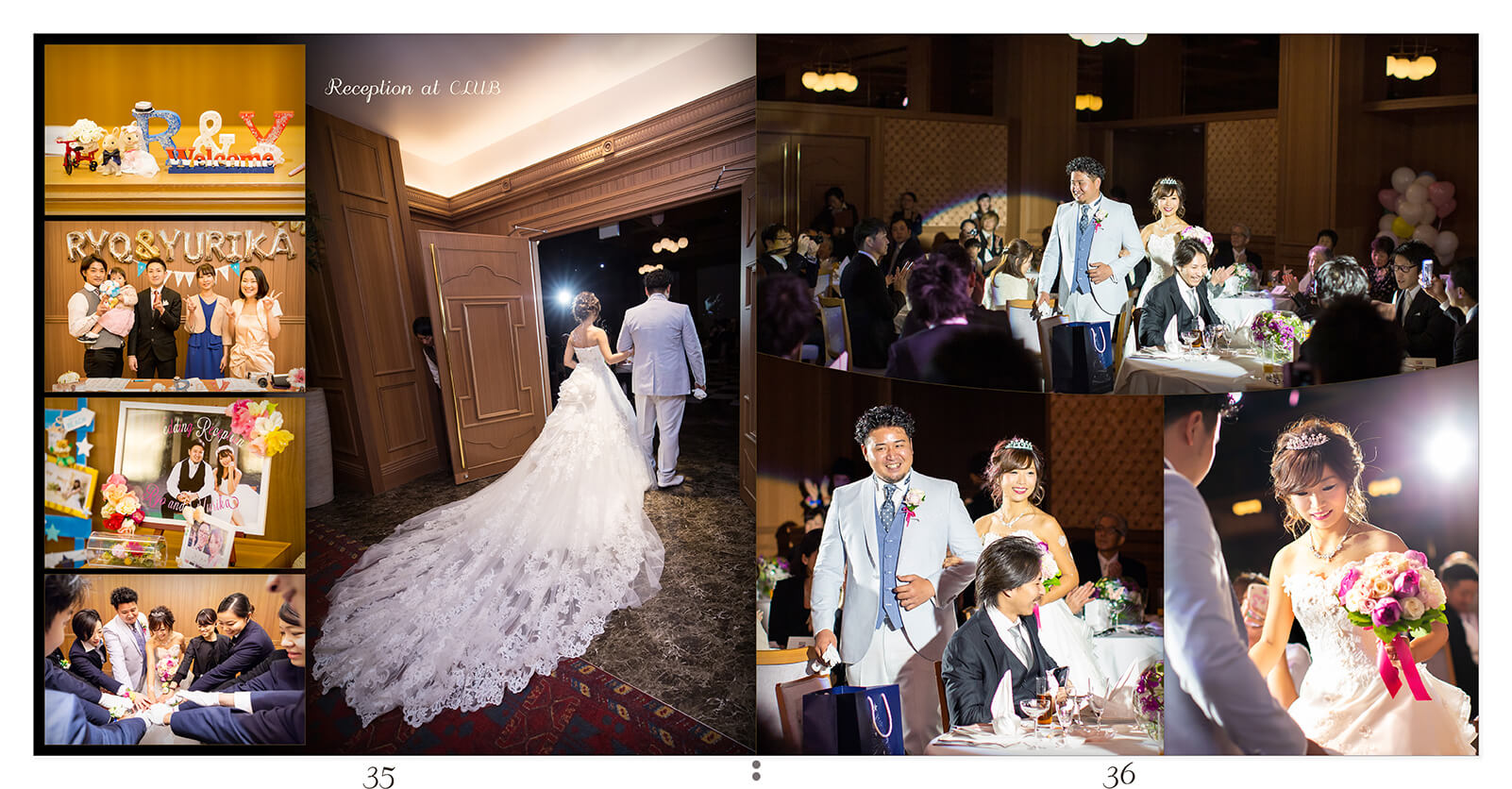 35～36ページ ノートルダム横浜みなとみらい 結婚アルバム