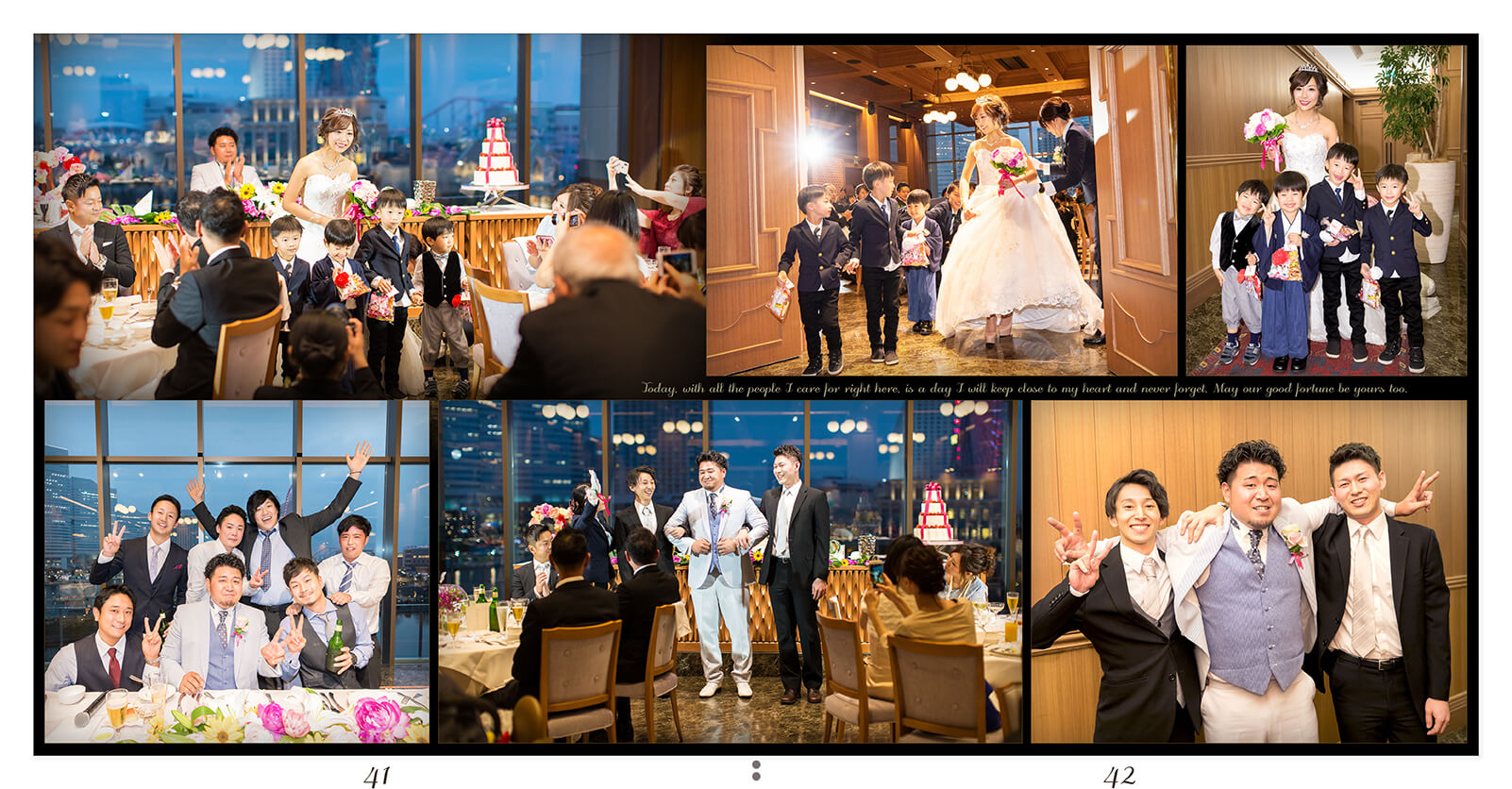 41～42ページ ノートルダム横浜みなとみらい 結婚アルバム