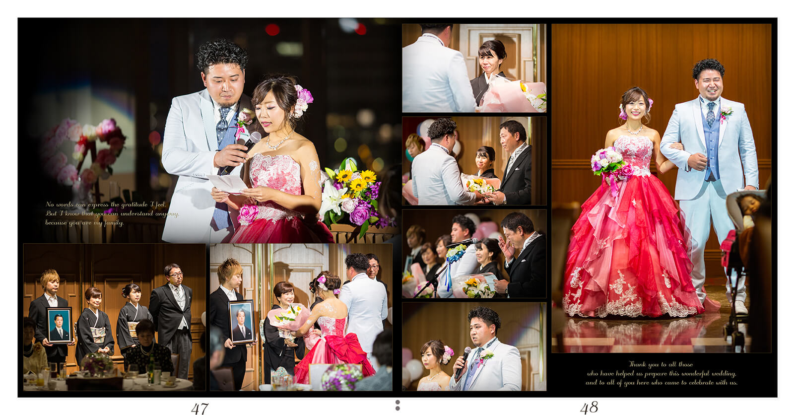 47～48ページ ノートルダム横浜みなとみらい 結婚アルバム