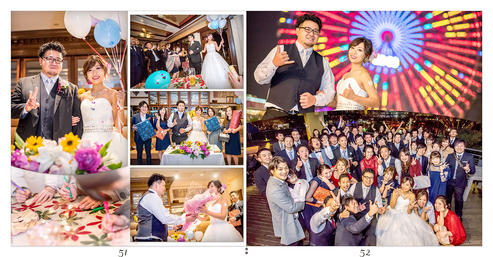 51～52ページ ノートルダム横浜みなとみらい 結婚アルバム