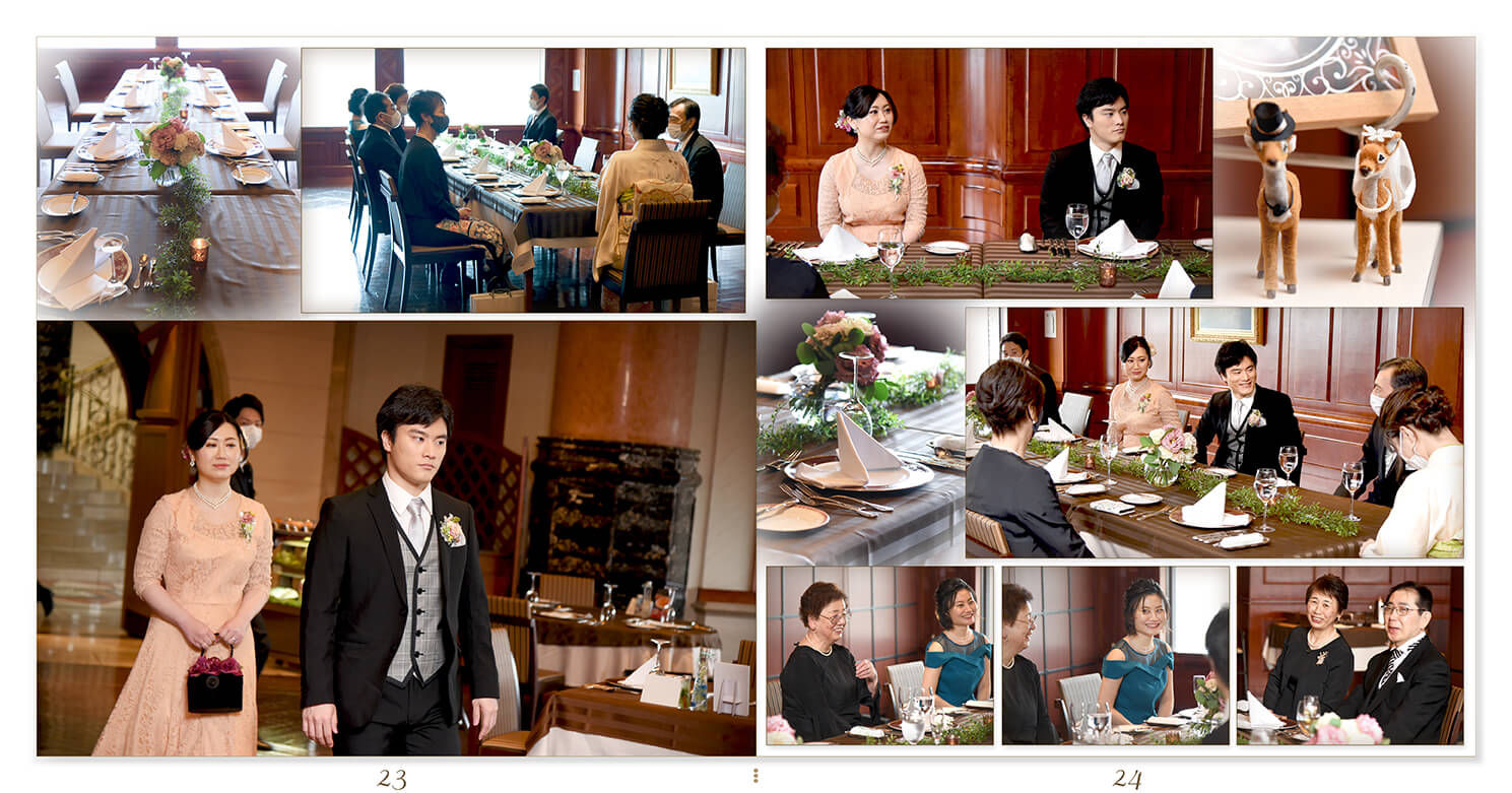 23～24ページ 藻岩シャローム教会 結婚アルバム