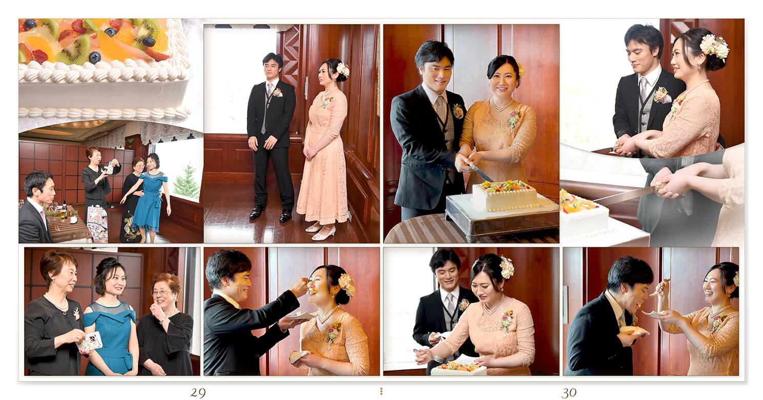 29～30ページ 藻岩シャローム教会 結婚アルバム