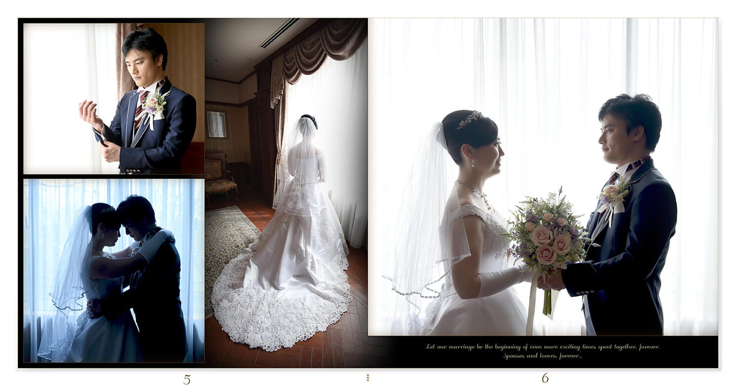 5～6ページ 藻岩シャローム教会 結婚アルバム