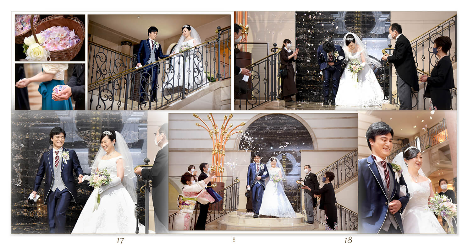 17～18ページ 藻岩シャローム教会 結婚アルバム