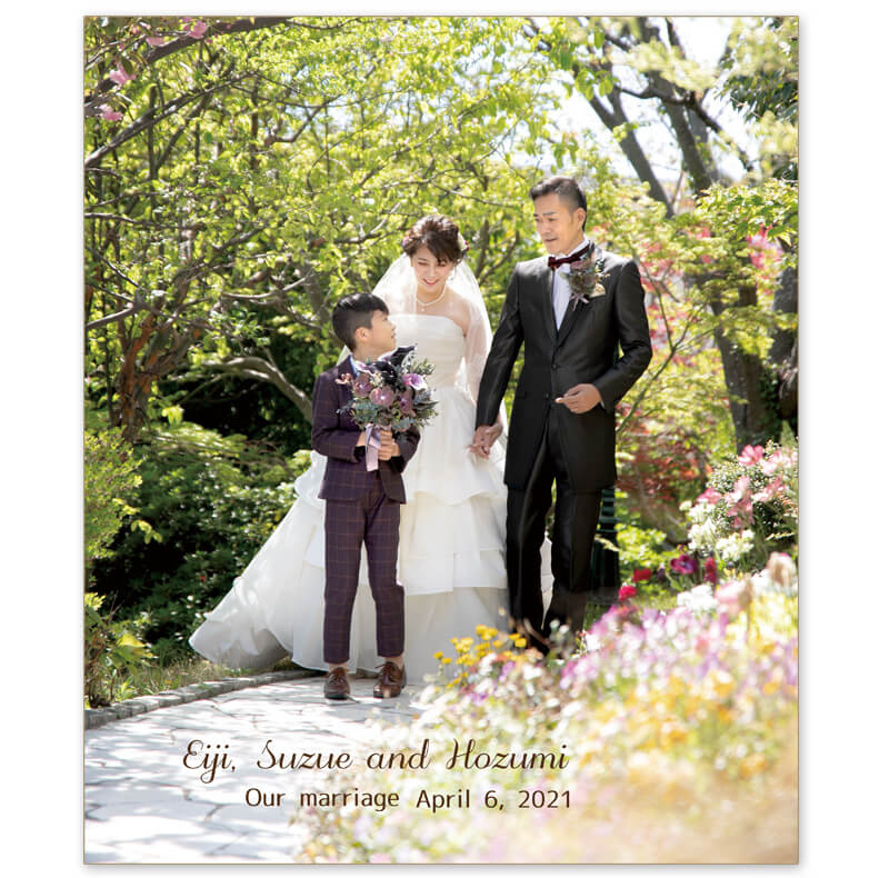 マリーゴールド・ガーデンヒルズ 結婚式アルバム 表紙