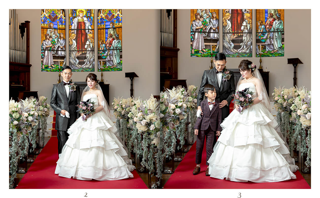 3～4ページ マリーゴールド・ガーデンヒルズ フォトウエディング アルバム