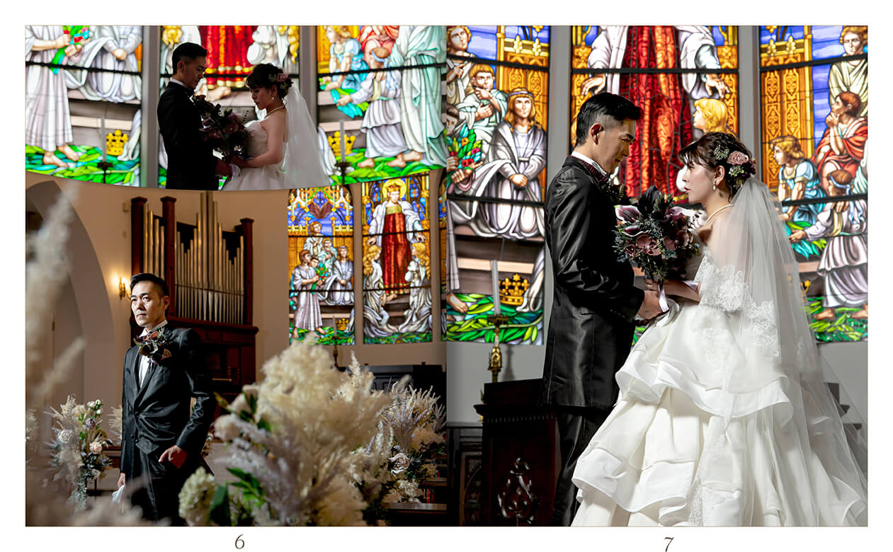 7～8ページ マリーゴールド・ガーデンヒルズ フォトウエディング アルバム