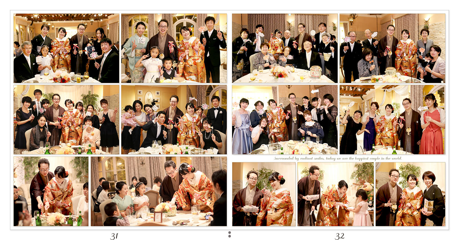 31～32ページ プリムローズガーデン 結婚式アルバム