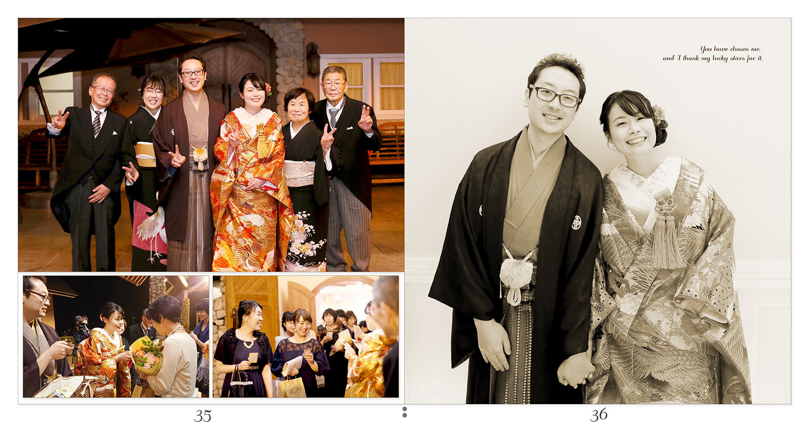 35～36ページ プリムローズガーデン 結婚式アルバム