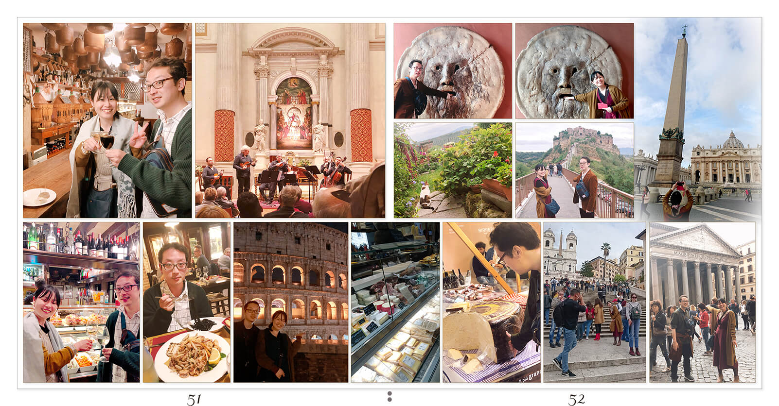 51～52ページ 新婚旅行 アルバム