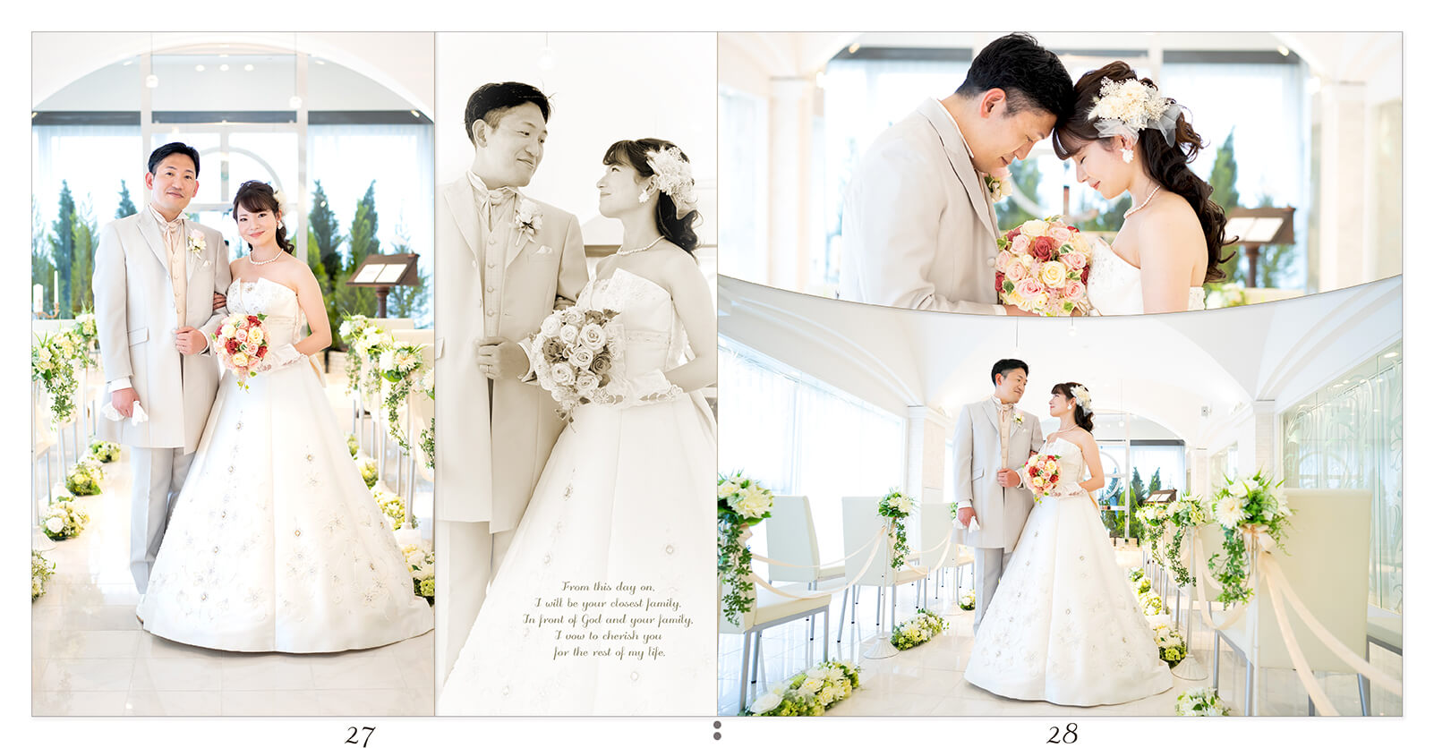 27～28ページ セレス立川 結婚式アルバム