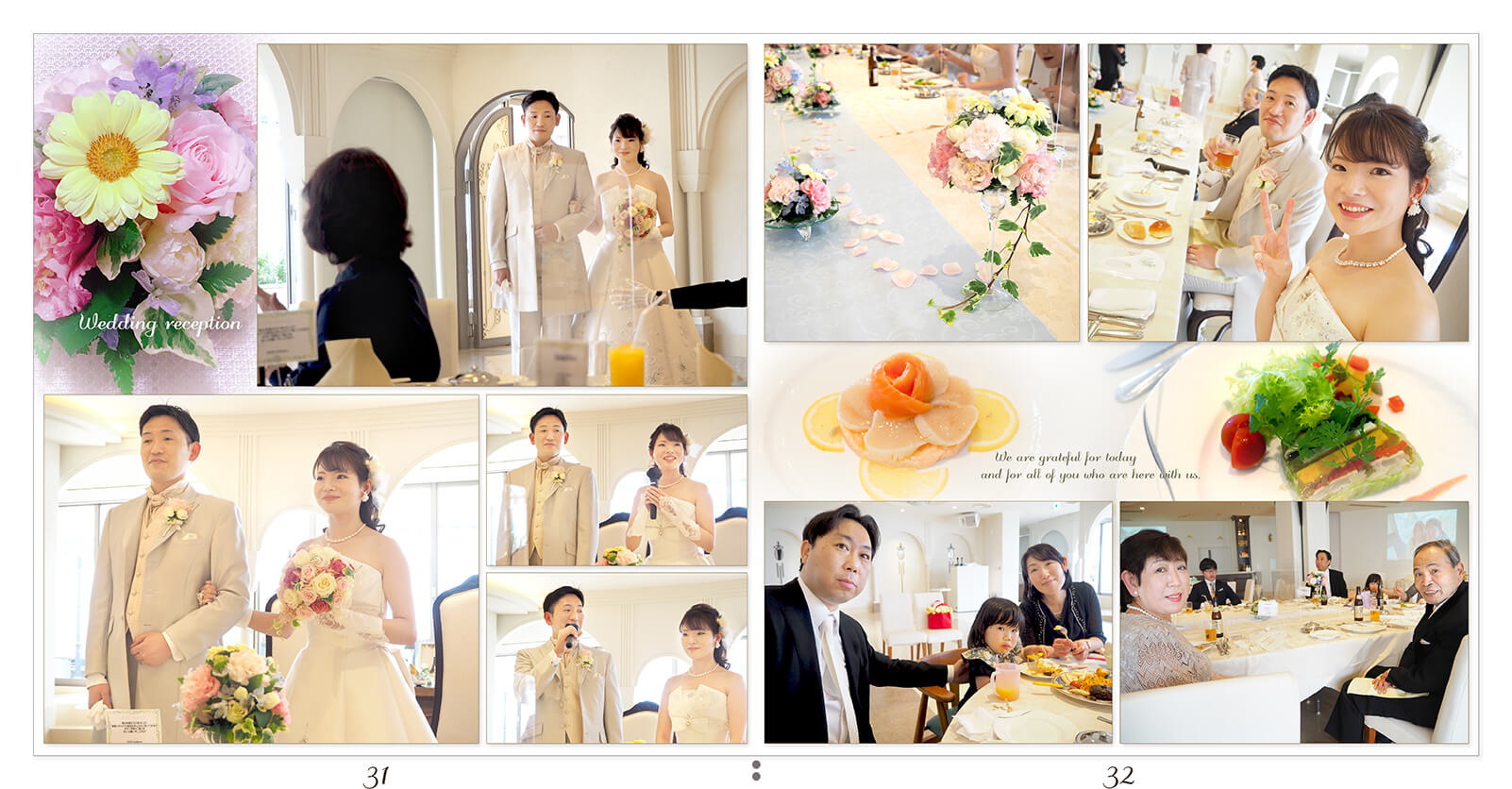 31～32ページ セレス立川 結婚式アルバム