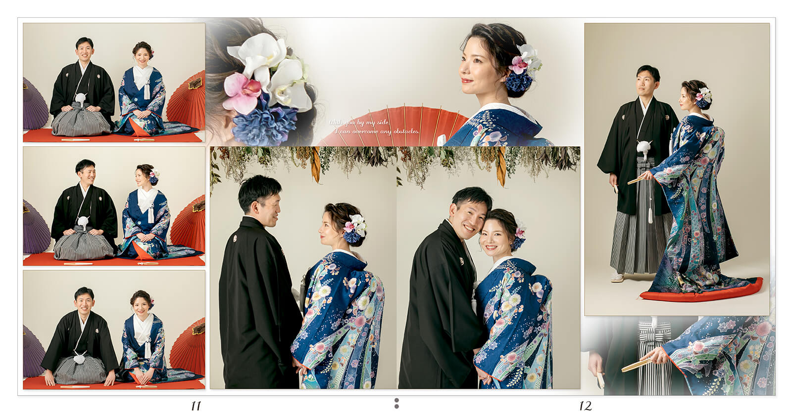 11～12ページ 前撮りアルバム