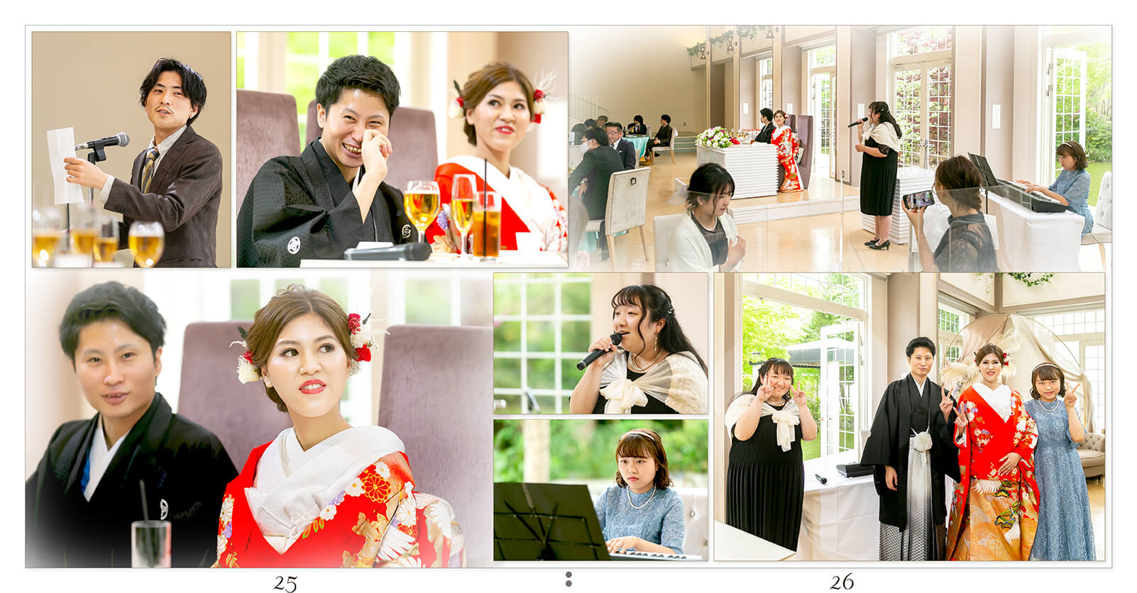 25～26ページ アールベルアンジェ三重 結婚式アルバム