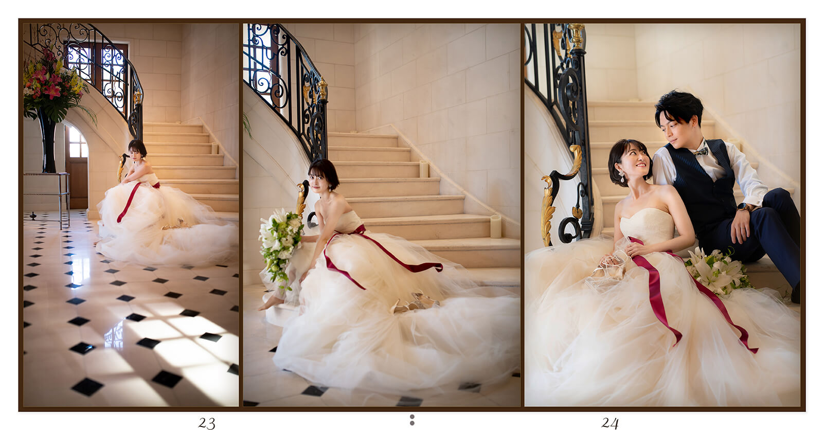 23～24ページ ジョエルロブション 結婚アルバム