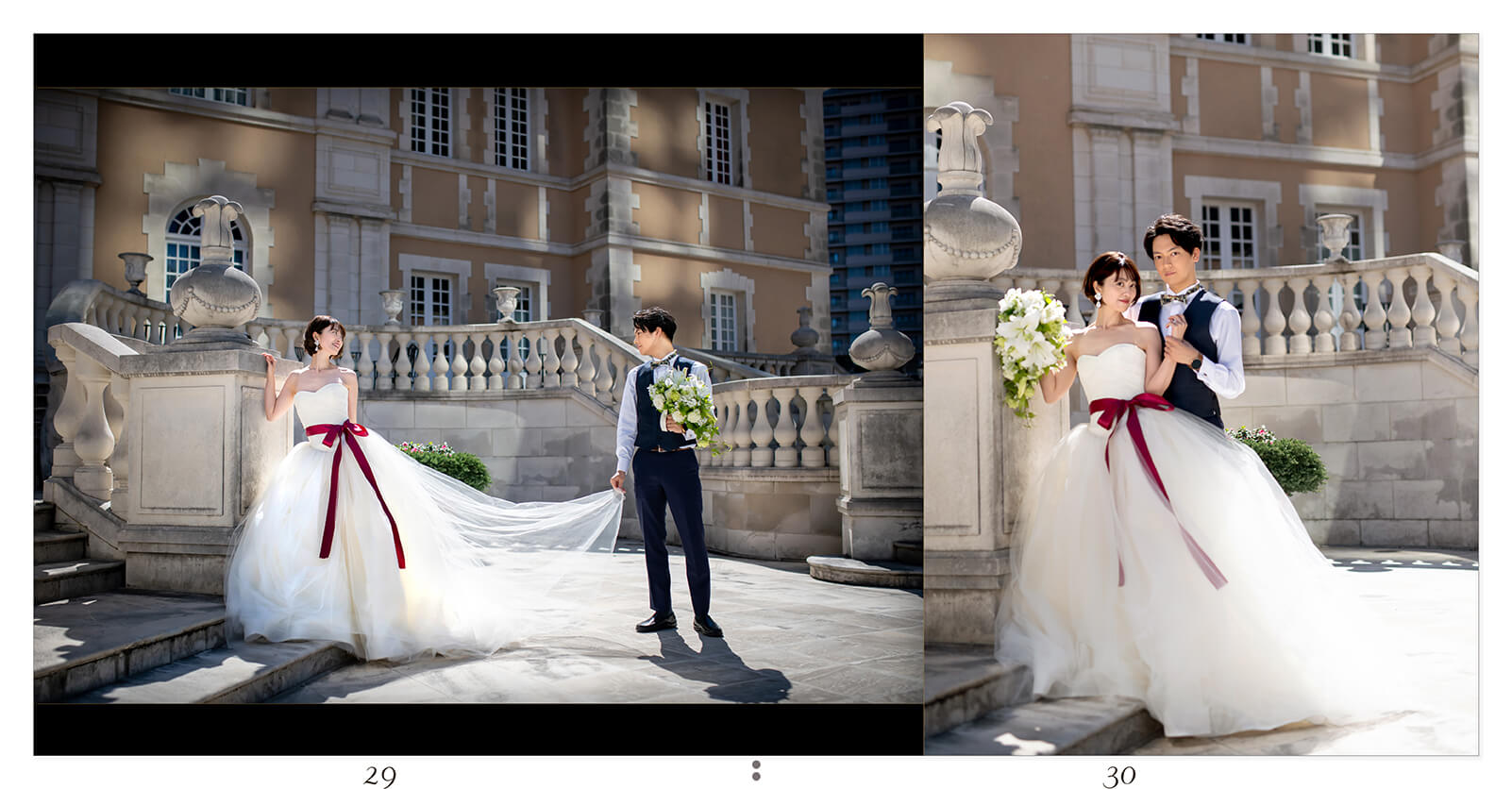 29～30ページ ジョエルロブション 結婚アルバム