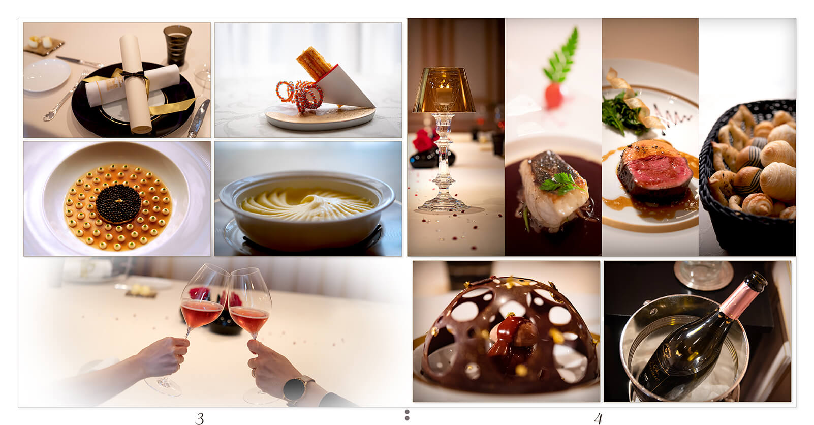 3～4ページ ジョエルロブション 結婚アルバム