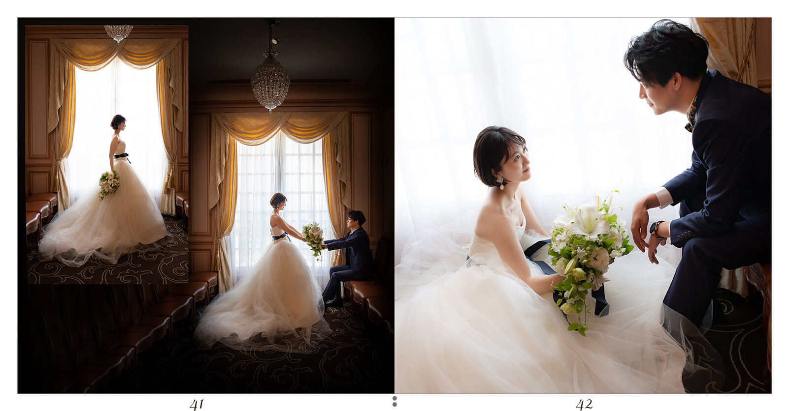 41～42ページ ジョエルロブション 結婚アルバム