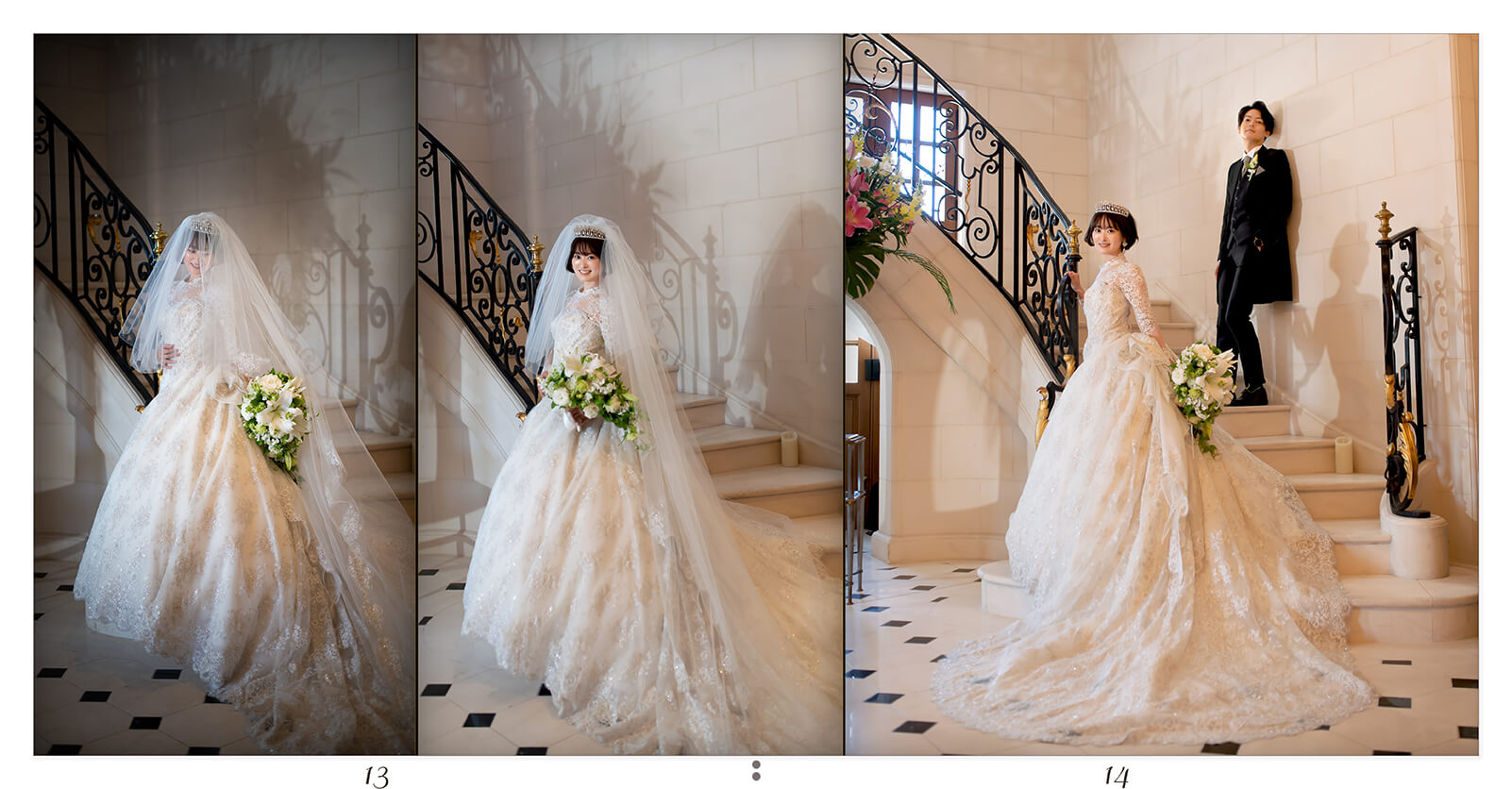 13～14ページ ジョエルロブション 結婚アルバム