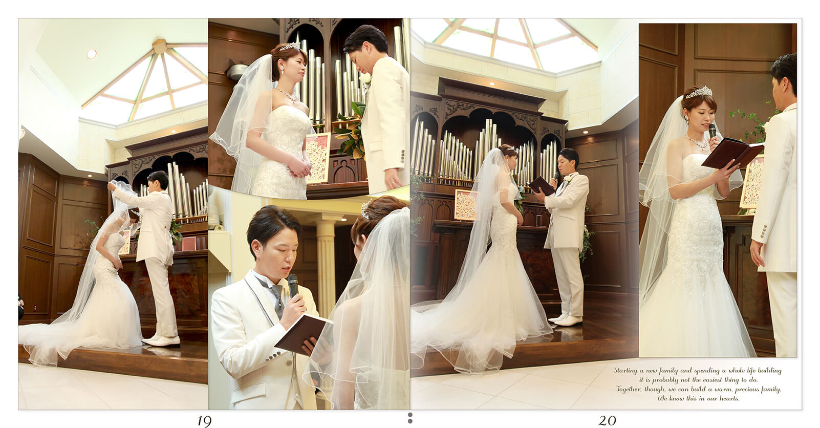 19～20ページ アニヴェルセル大宮 結婚式アルバム