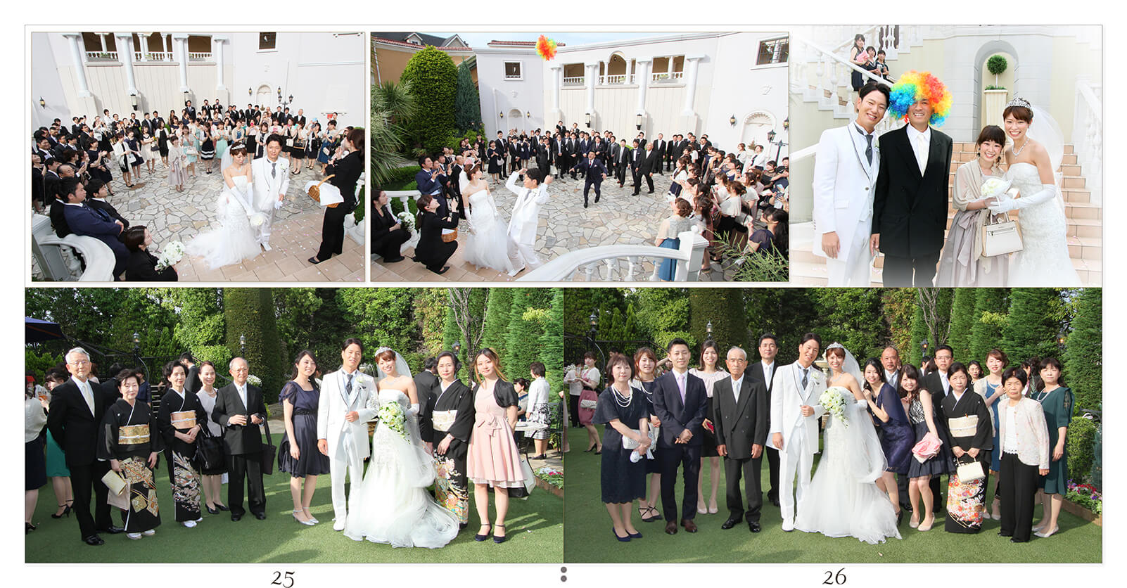 25～26ページ アニヴェルセル大宮 結婚式アルバム