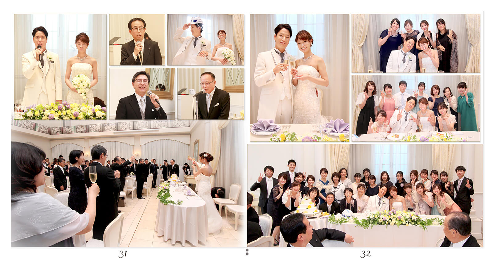 31～32ページ アニヴェルセル大宮 フランス館 結婚式アルバム