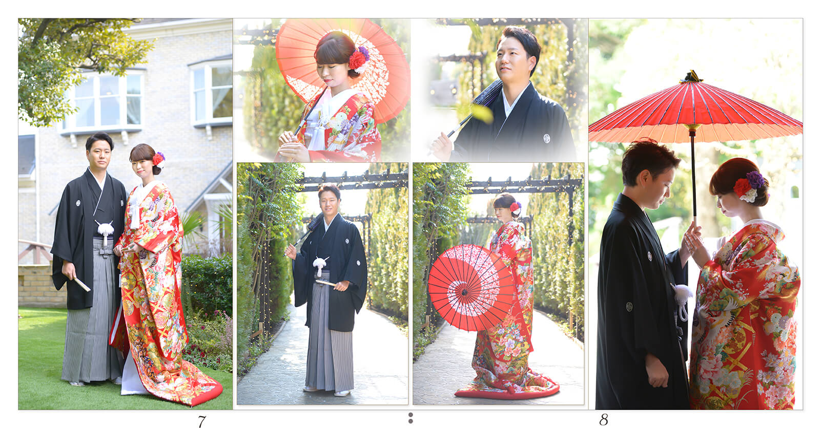 7～8ページ アニヴェルセル大宮 結婚式アルバム