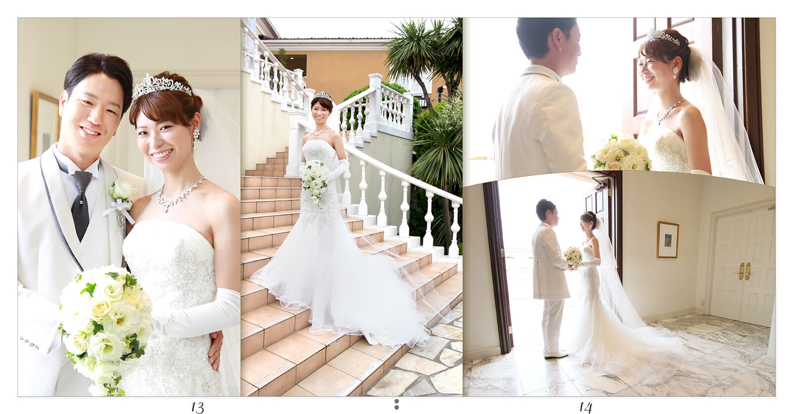 13～14ページ アニヴェルセル大宮 結婚式アルバム