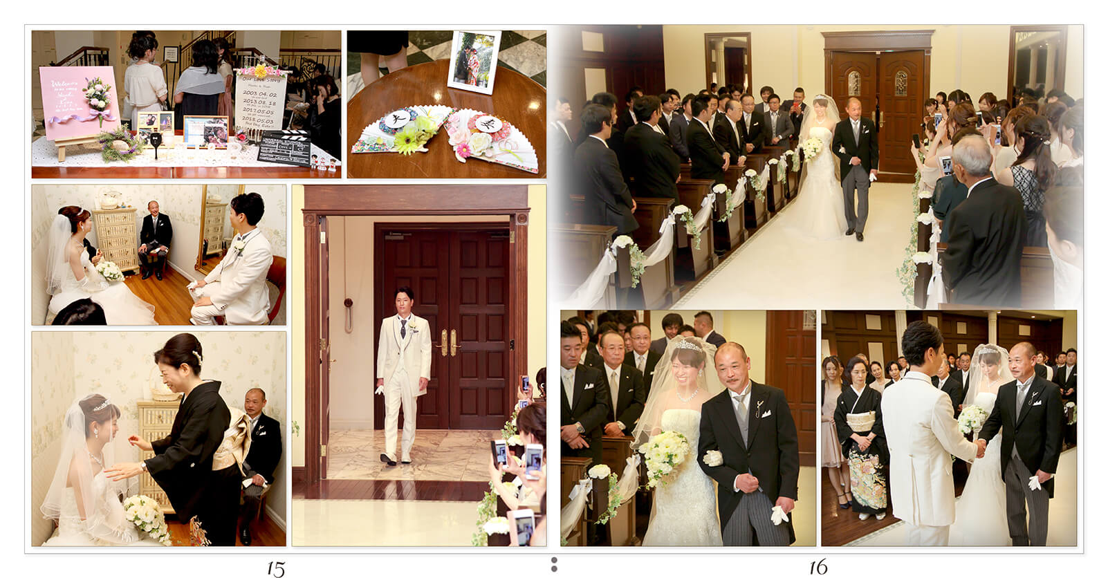 15～16ページ アニヴェルセル大宮 結婚式アルバム