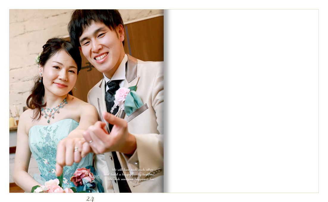 25～26ページ コニストンガーデン 結婚式アルバム