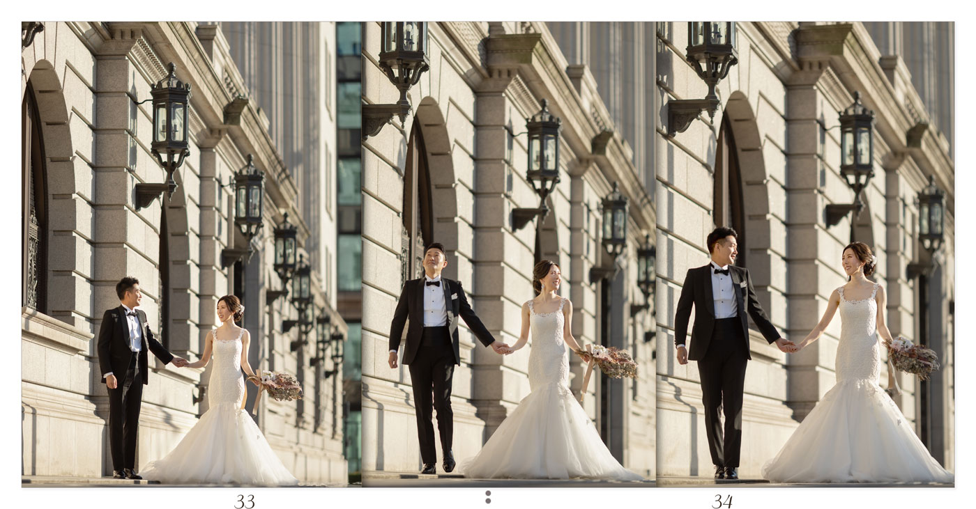 33～34ページ 東京駅 フォトウエディングアルバム