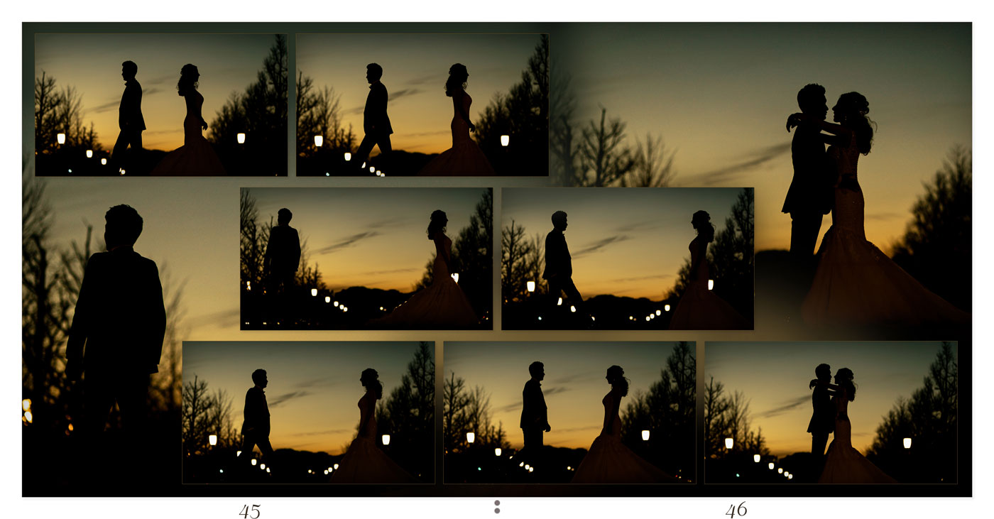 45～46ページ 東京駅 フォトウエディングアルバム