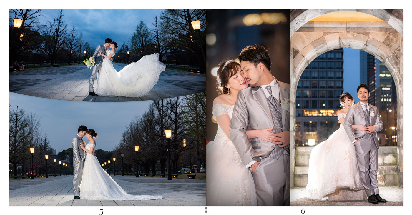 5～6ページ 東京駅 前撮りアルバム