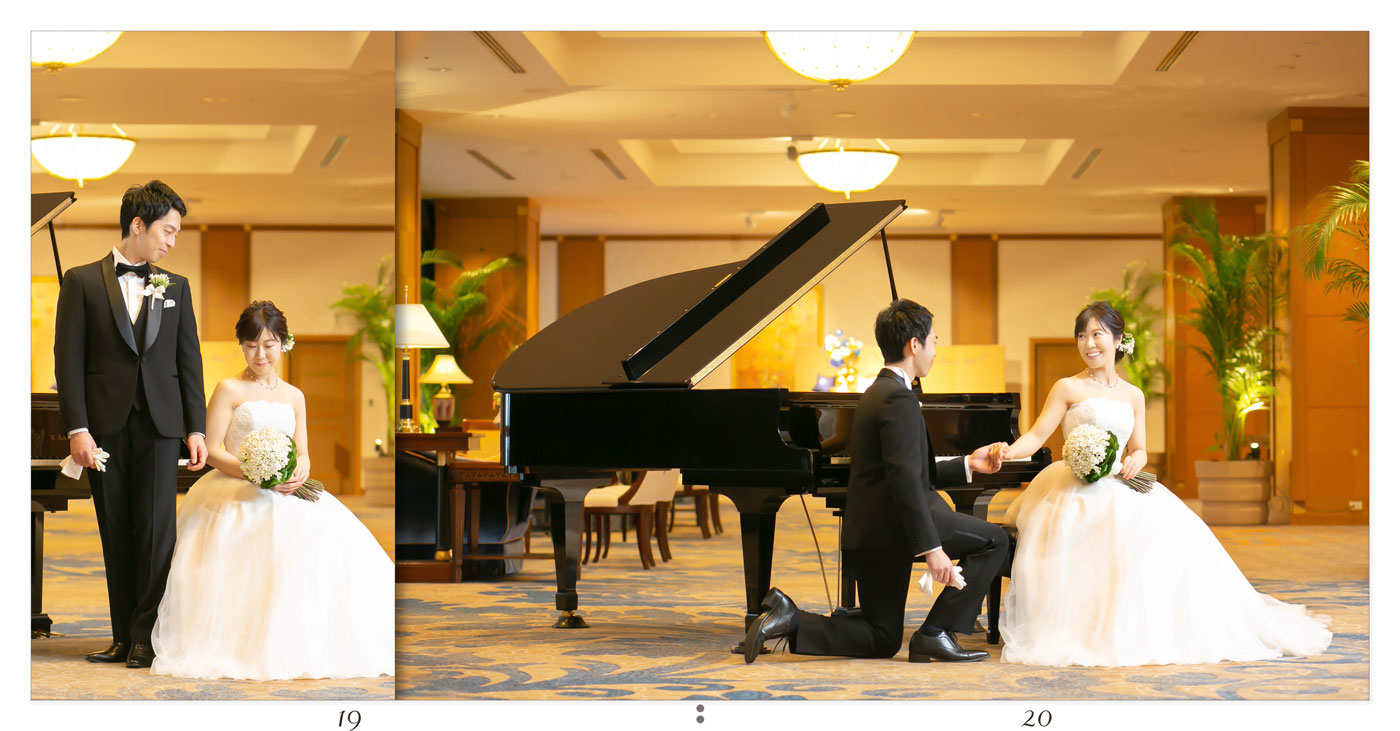 19～20ページ 名古屋マリオットアソシアホテル 結婚アルバム
