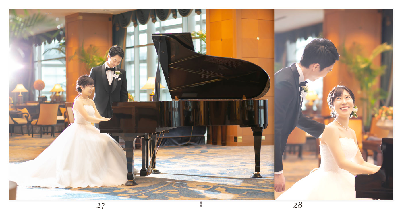 27～28ページ 名古屋マリオットアソシアホテル 結婚アルバム