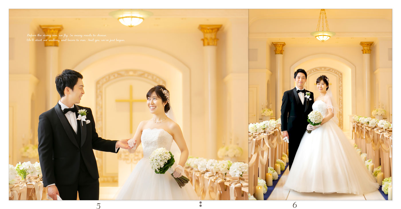 5～6ページ 名古屋マリオットアソシアホテル 結婚アルバム