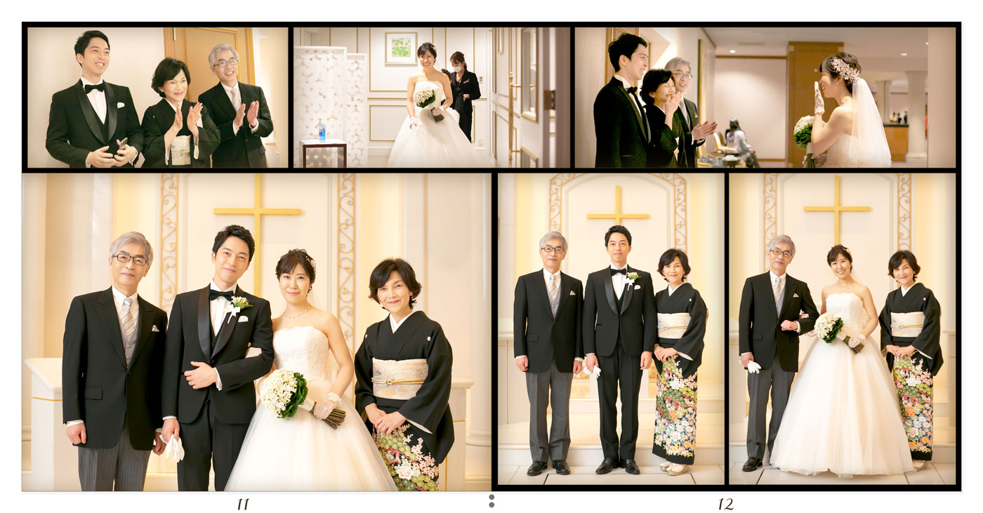 11～12ページ 名古屋マリオットアソシアホテル 結婚アルバム