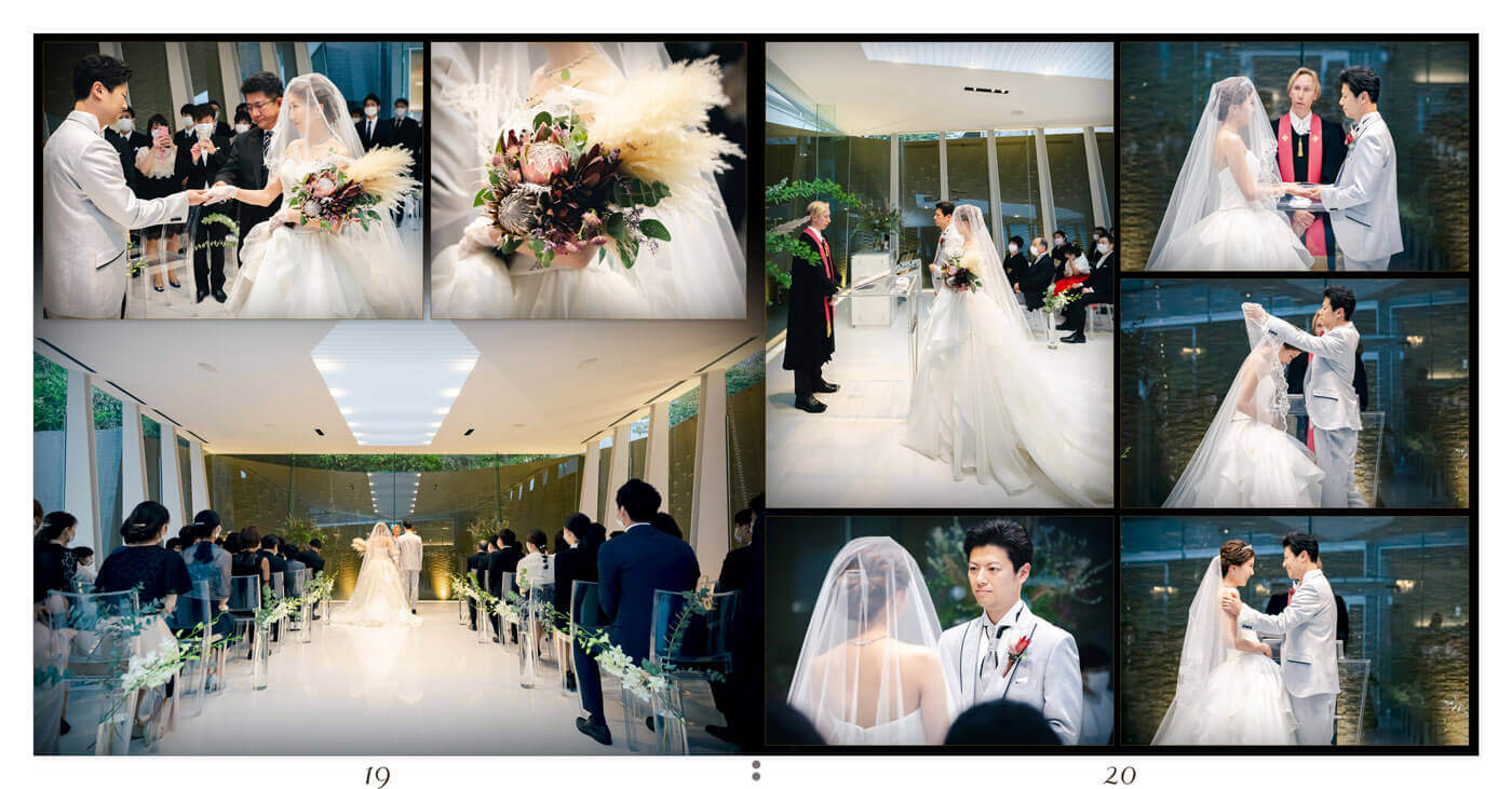 19～20ページ 広島モノリス 結婚式アルバム