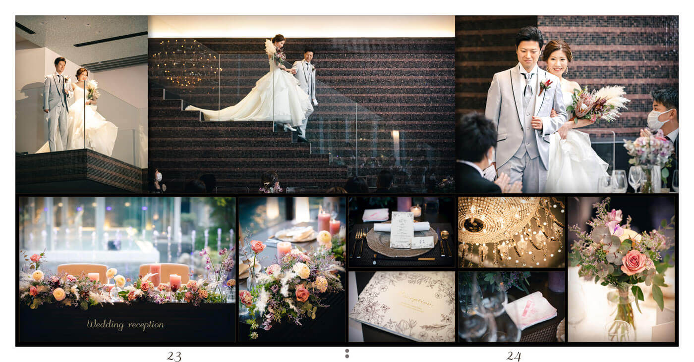 23～24ページ 広島モノリス 結婚式アルバム