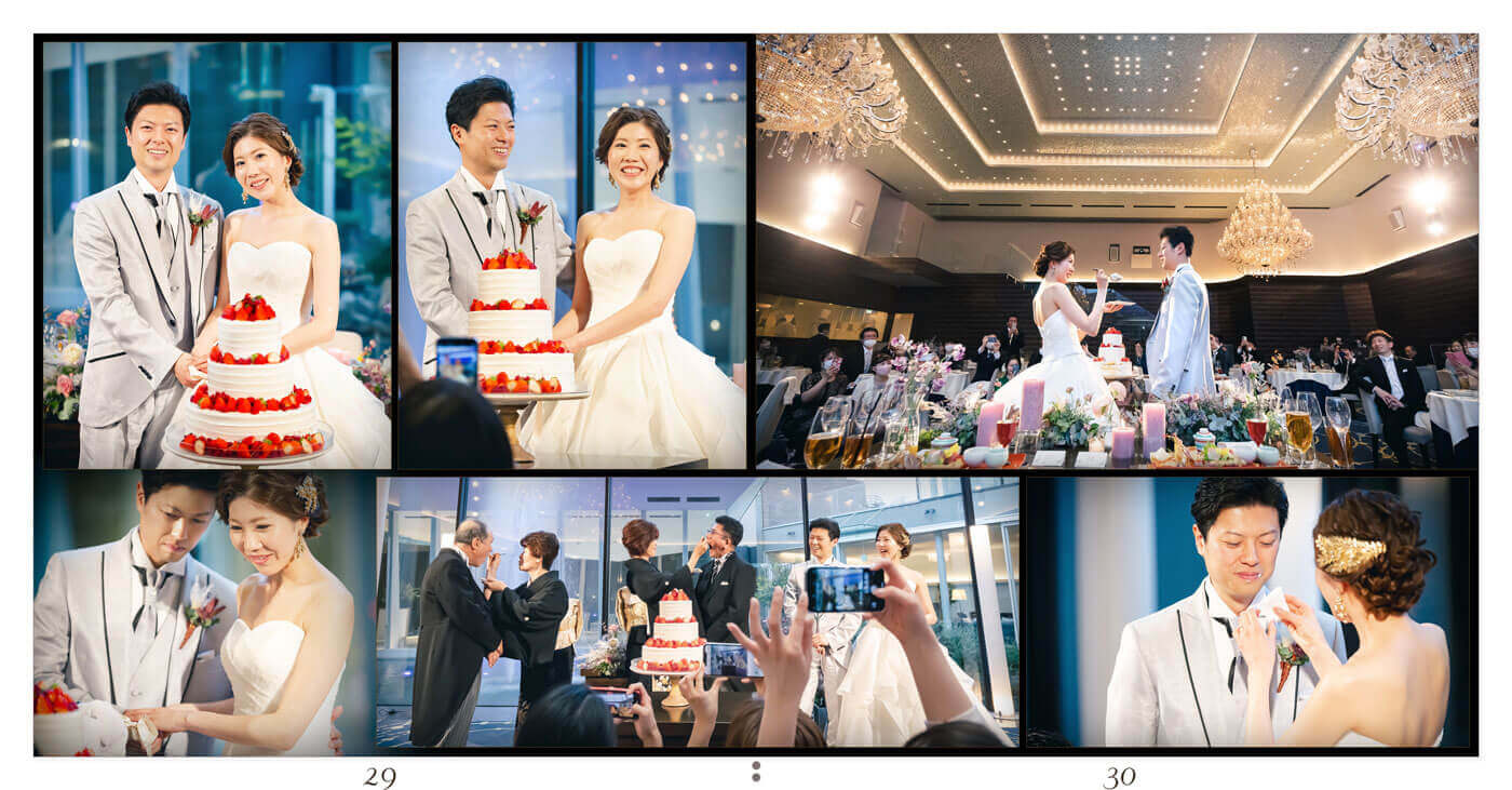 29～30ページ 広島モノリス 結婚式アルバム