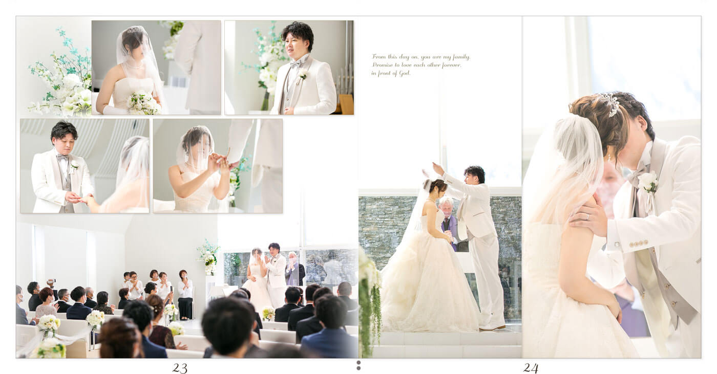23～24ページ ハミングプラザVIP新潟 結婚アルバム