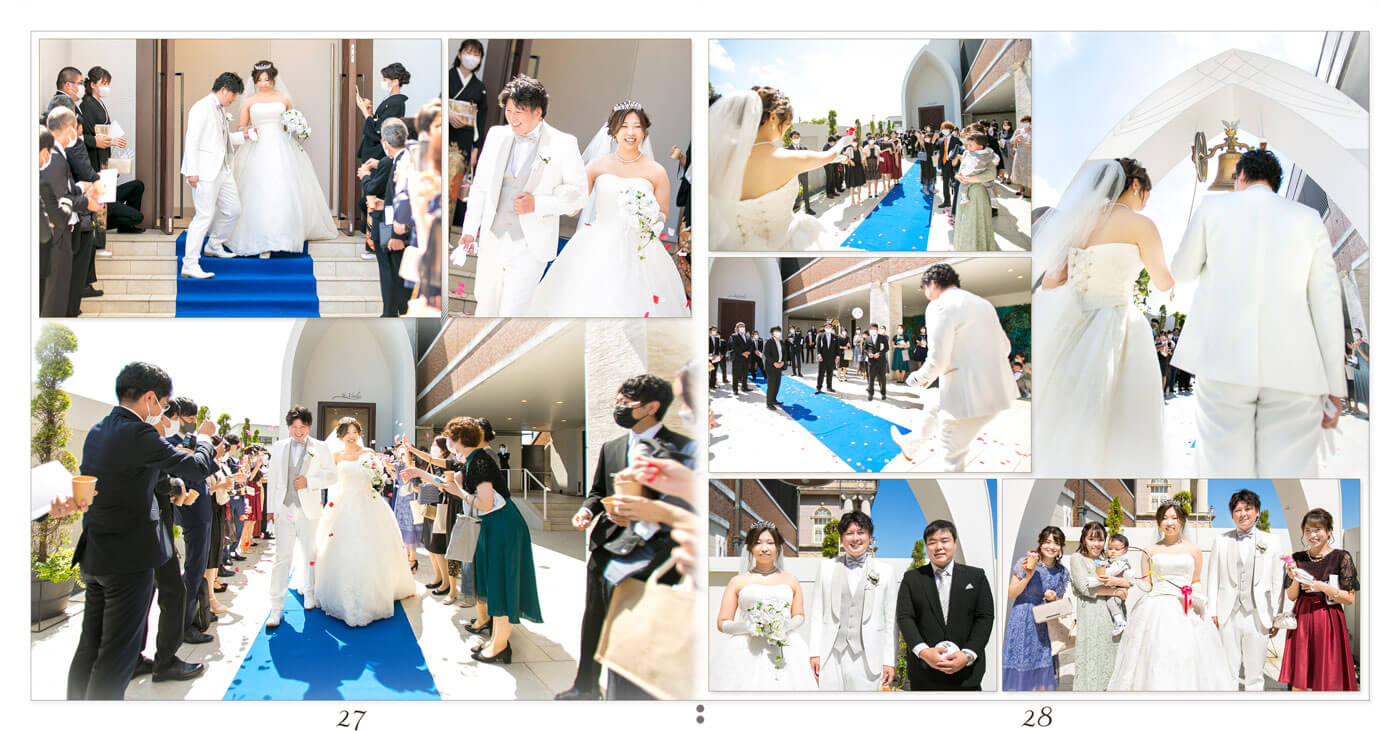 27～28ページ ハミングプラザVIP新潟 結婚アルバム