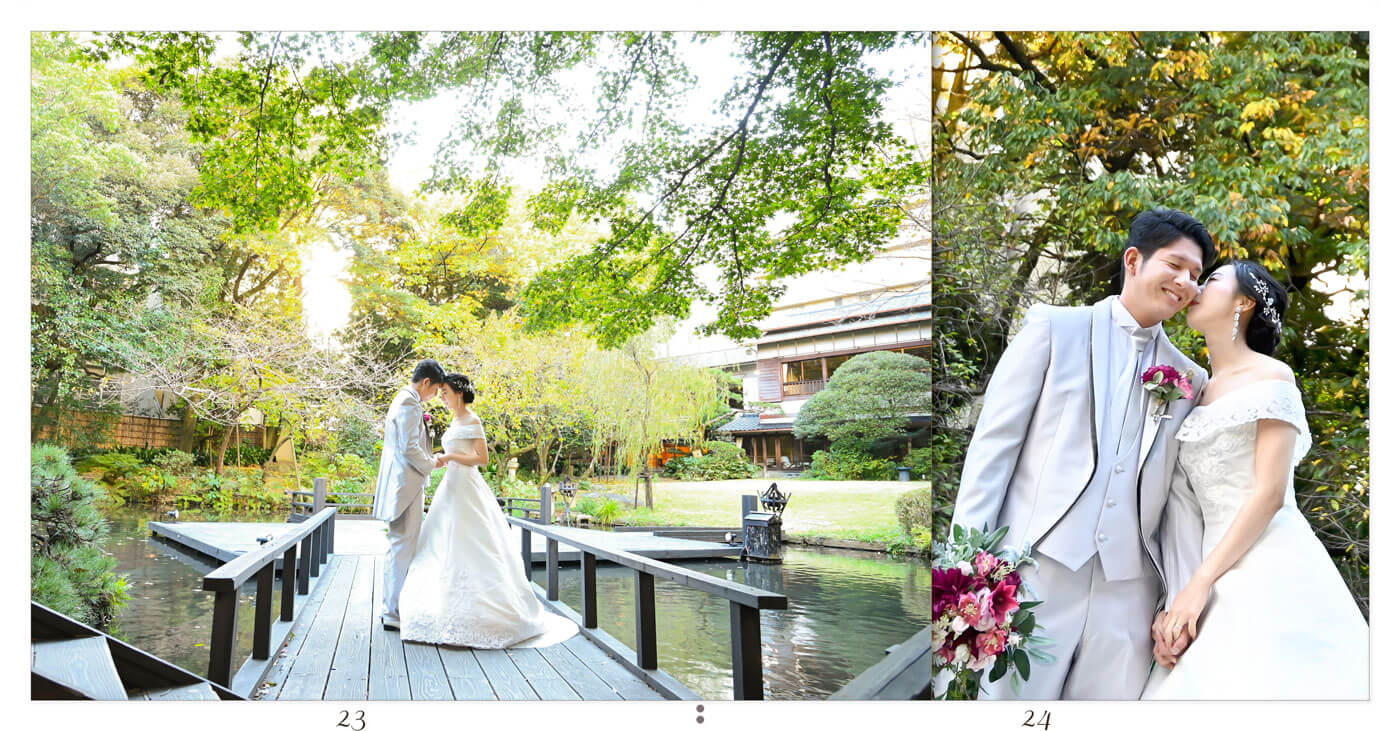 23～24ページ 浮月楼 フォトウエディングアルバム
