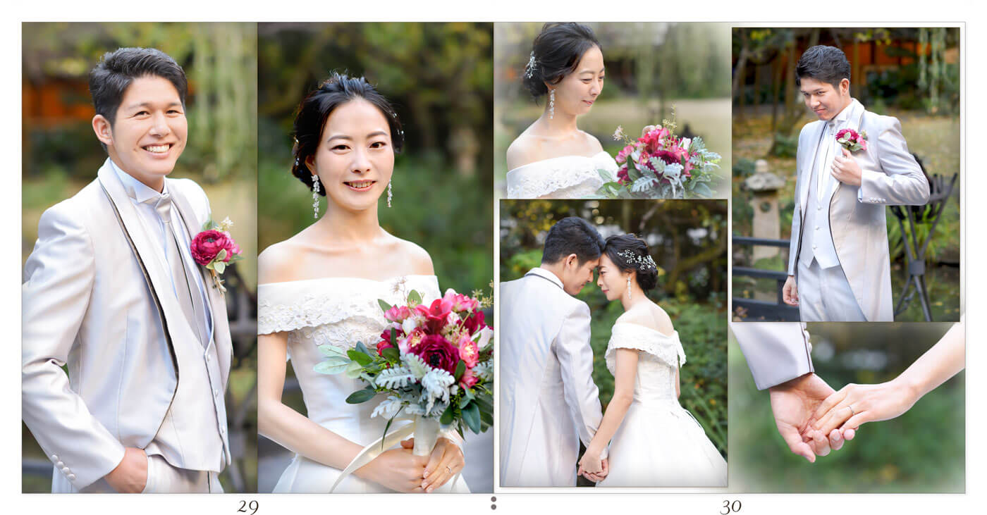 29～30ページ 浮月楼 フォトウエディングアルバム