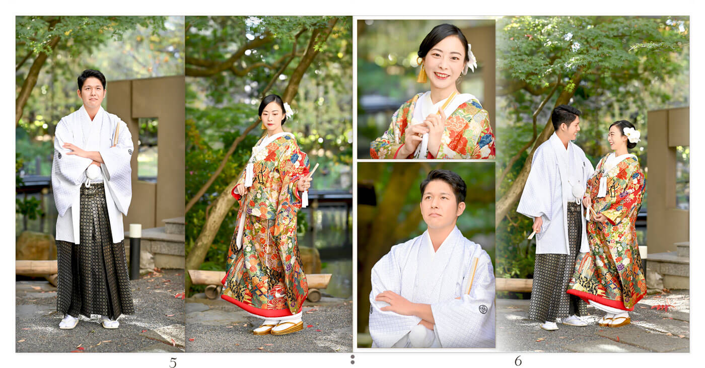 5～6ページ 浮月楼 フォトウエディングアルバム