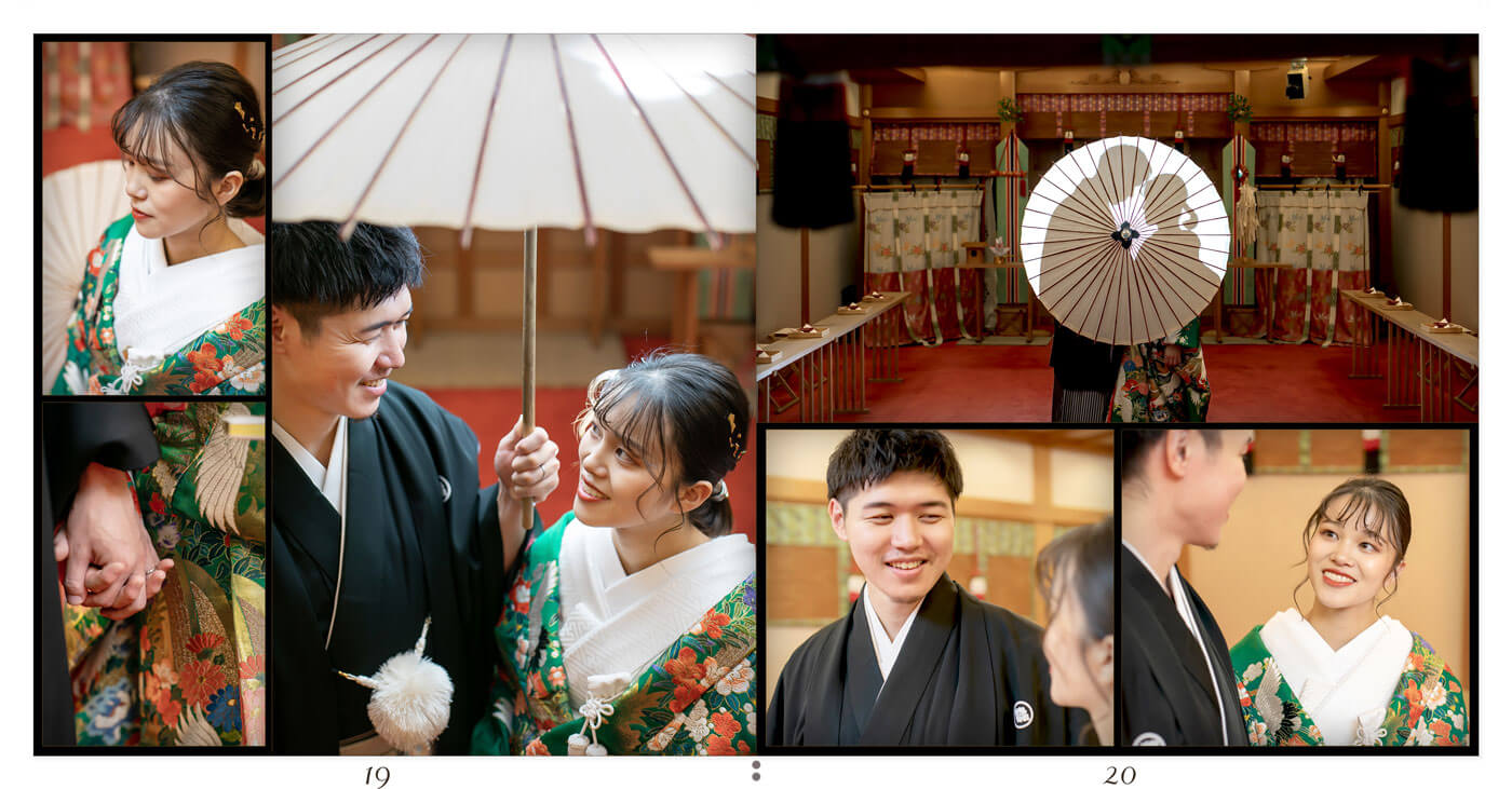 19～20ページ 琵琶湖マリオットホテル 結婚式アルバム