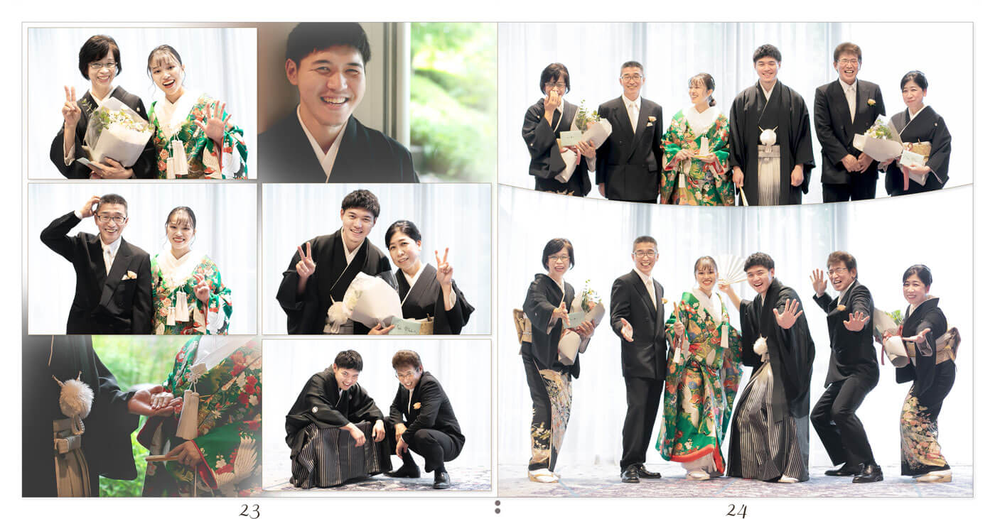 23～24ページ 琵琶湖マリオットホテル 結婚式アルバム