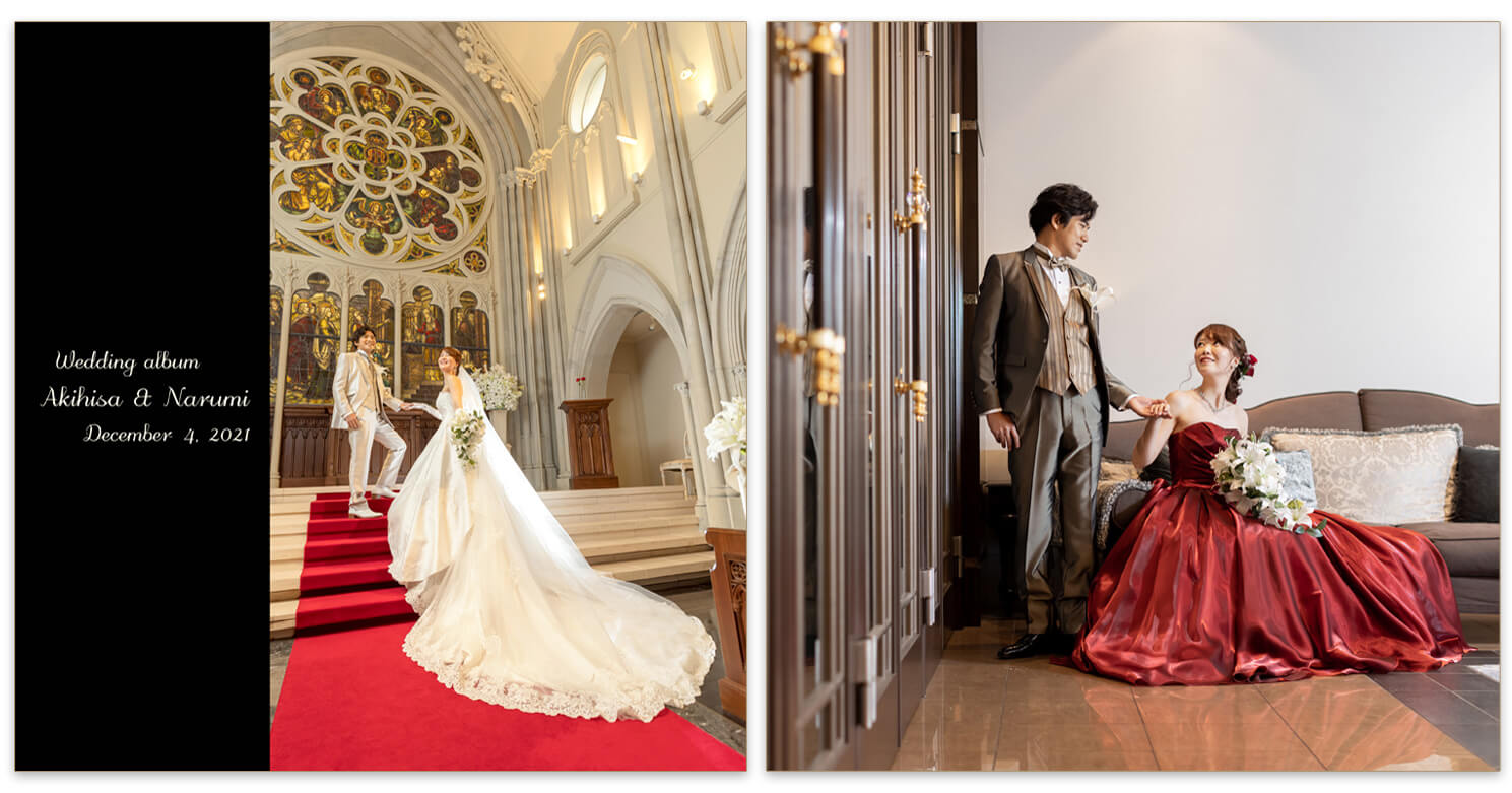 伊勢山ヒルズ 結婚式アルバム 表紙