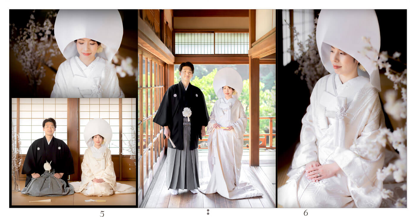 5～6ページ 温山荘園 前撮りアルバム